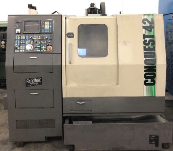 CNC TURNING CENTER HARDINGE CONQUEST-42