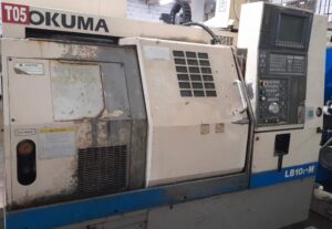 CNC TURNING CENTER WITH LIVE TOOL OKUMA